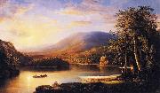 Robert S.Duncanson Ellen s Isle oil painting